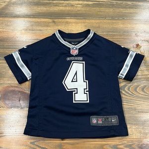 Dallas cowboys Prescott #4 jersey 2T